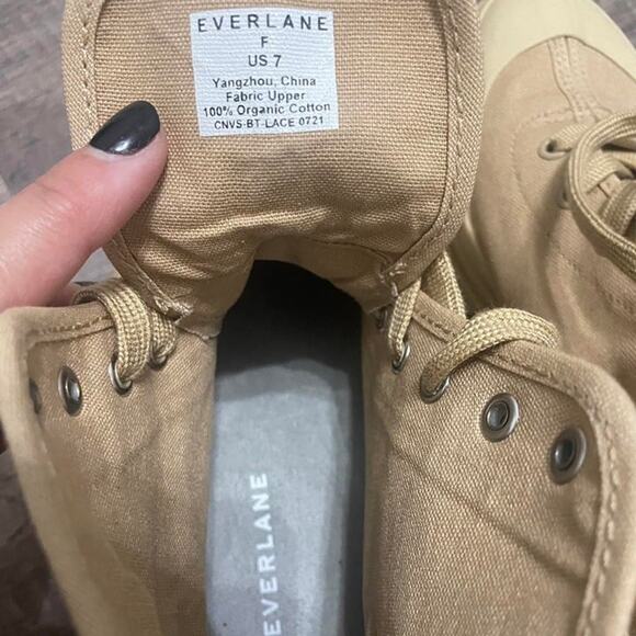 Everlane The Canvas Utility Boot – Khaki (Women’s Size 7) - Picture 8 of 8